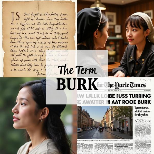 Burk in different contexts