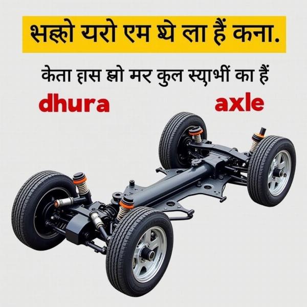 Car Axle (Dhura)