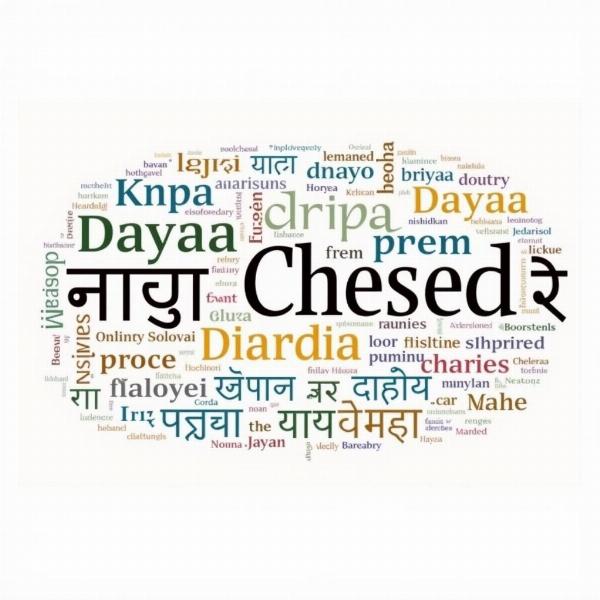 Hindi Equivalents of Chesed