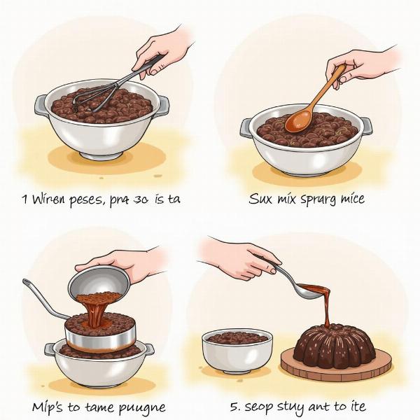 Christmas Pudding Preparation