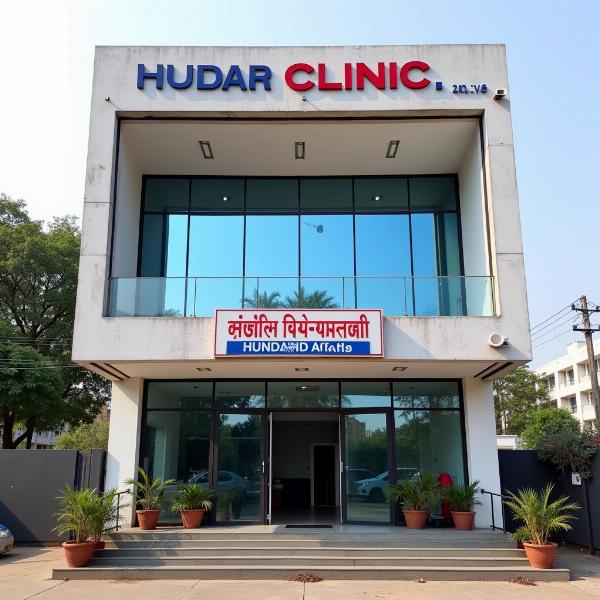 Modern Clinic Building in India