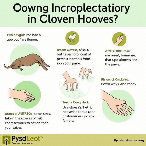 Common misconceptions about cloven hooves