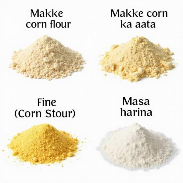 Different Types of Corn Flour