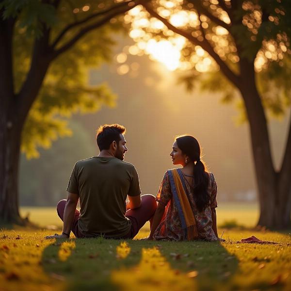 Couple Talking and Understanding Each Other