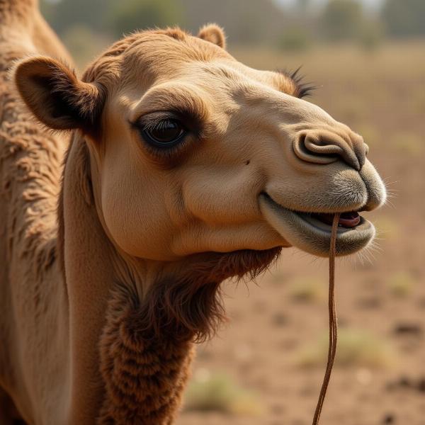 Cumin Seed in Camel's Mouth