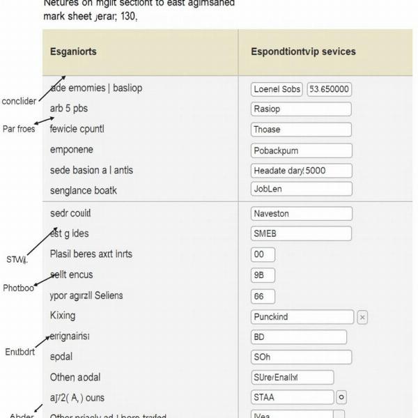 Understanding Abbreviations on a Marksheet