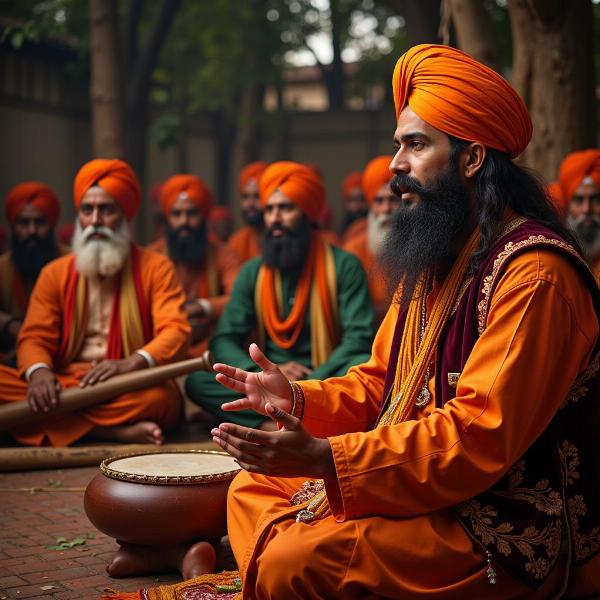 Dhadi Performing Sikh History