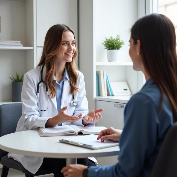 Doctor Consulting Patient about Drowsiness