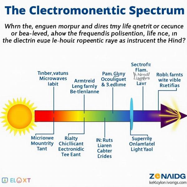 Electromagnetic Spectrum in Hindi