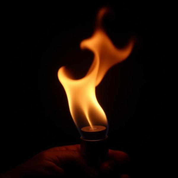 Flaming Torch