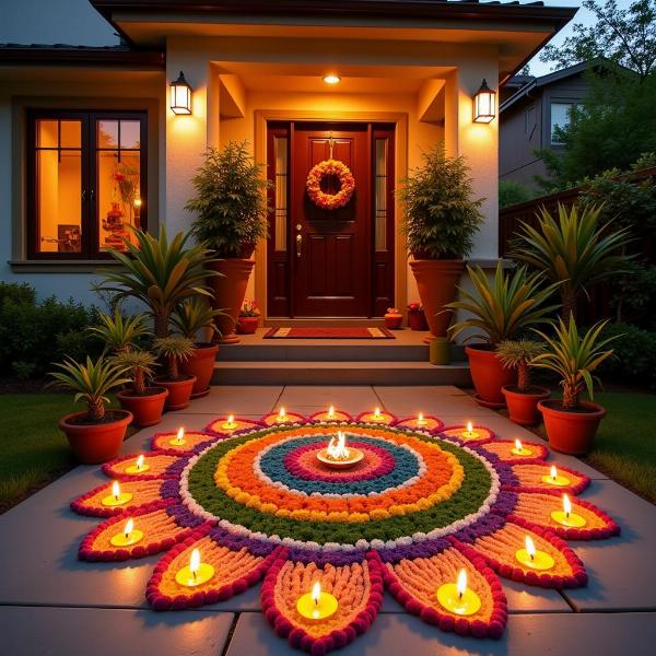 Indian Front Yard Decorations