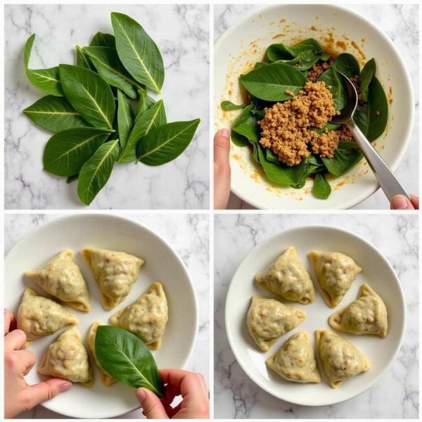 Ghuiya Dumplings Preparation