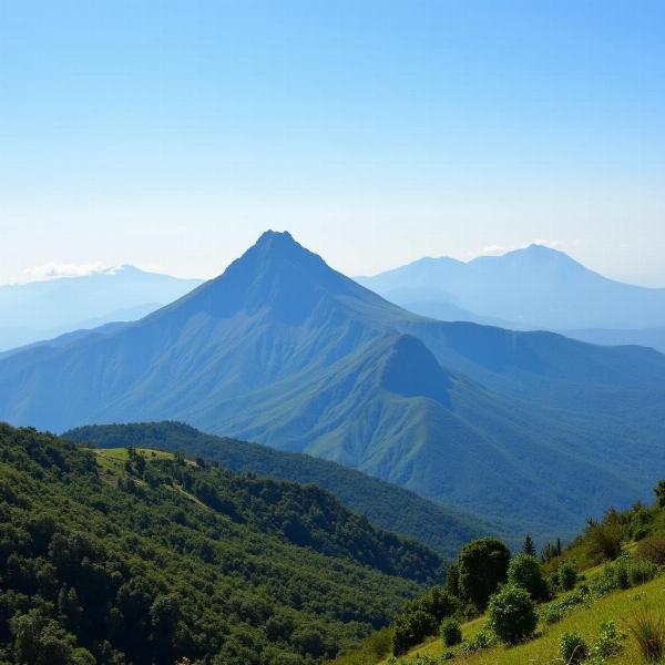 Girnar Mountain in Gujarat, India