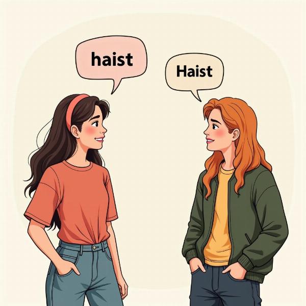 Using "Haist" in Informal Conversations