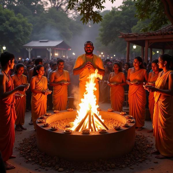 Large Havan Ceremony