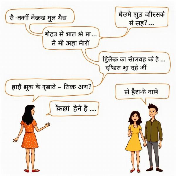 Hindi Conversation About Appearance