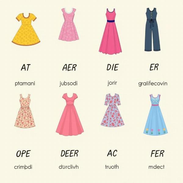 Hindi Dress Vocabulary