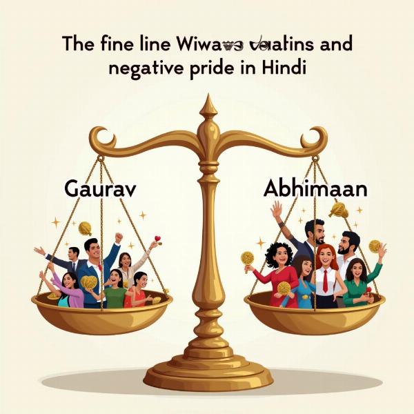 Hindi Meaning of Pride: Gaurav vs. Abhimaan