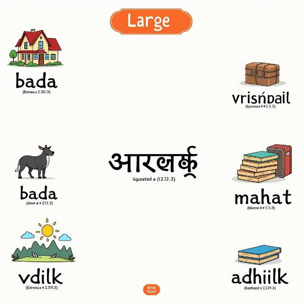 Hindi Words for Large