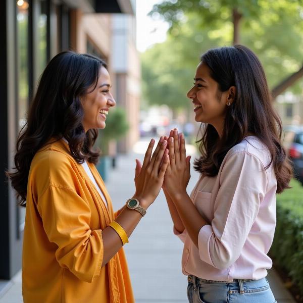 Informal Hindi Greeting