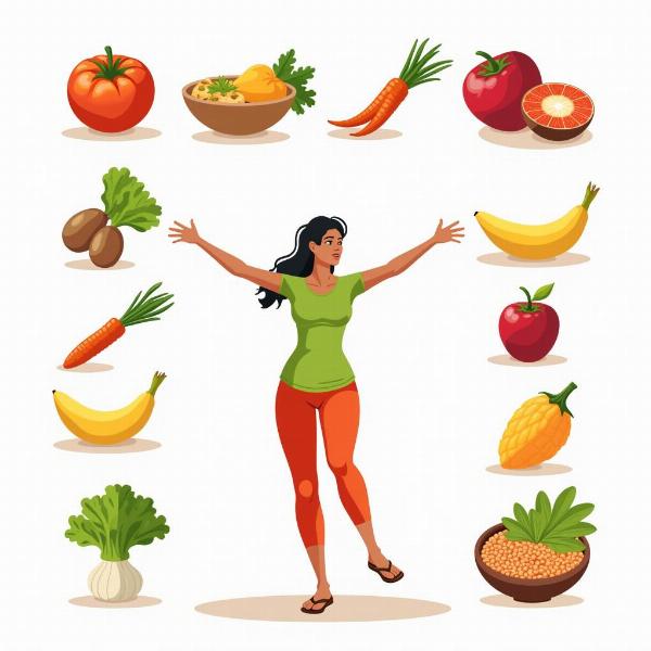 I am on diet meaning in hindi illustration