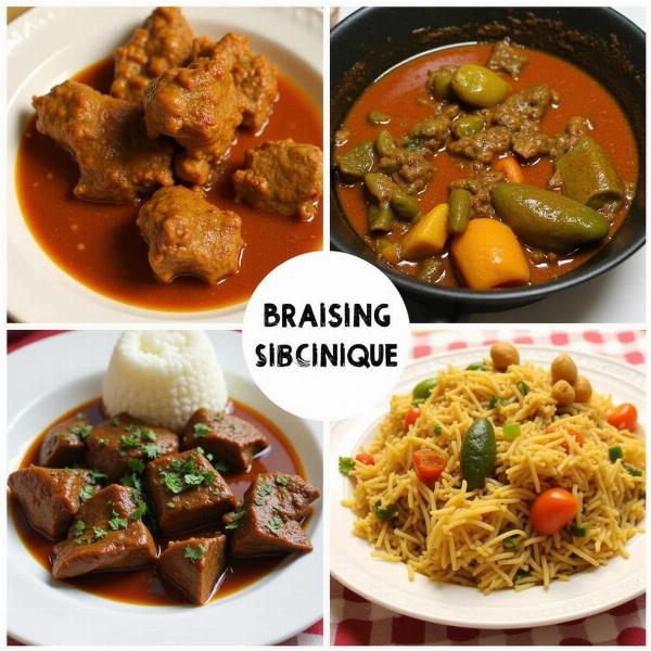 Examples of Indian Braised Dishes