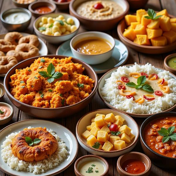 Indian Delicacies Making Mouth Water