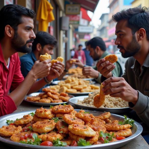 Enjoying Street Food: A Common Time Pass in India