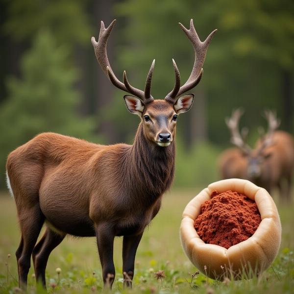 Kasturi Deer and Musk Pod