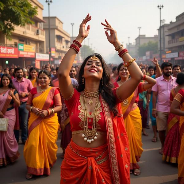 Kolahal during a Festive Celebration