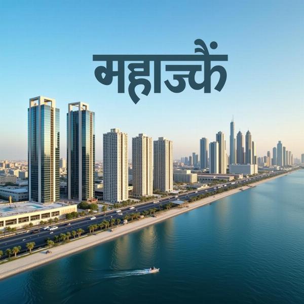 Kuwait Cityscape and its Hindi Meaning