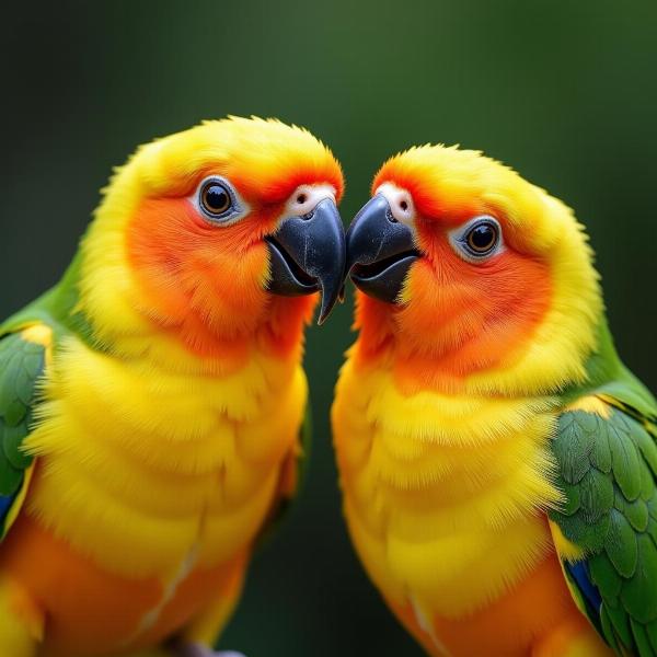 Lovebird Behavior and Symbolism