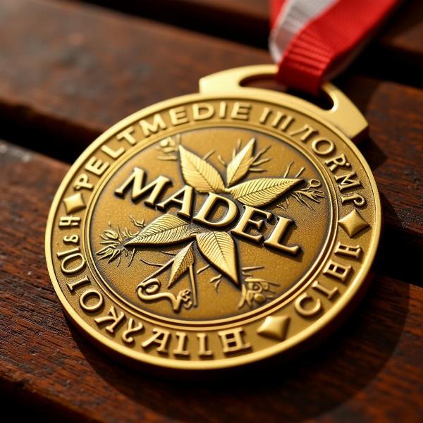 Madel Meaning in Hindi - Medal