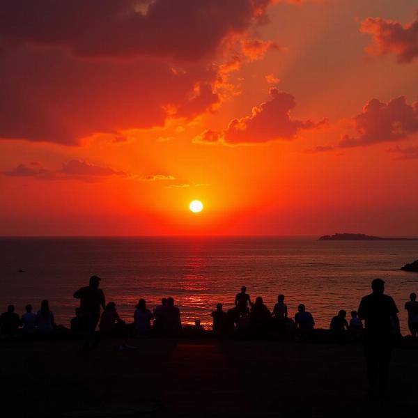 Marine Drive Sunset