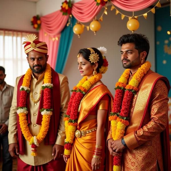 Michelia Flower Garland in a Wedding