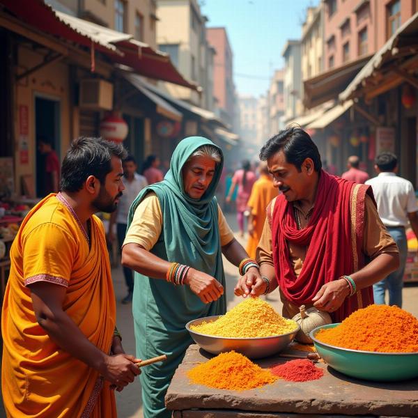 Bargaining at the Local Market