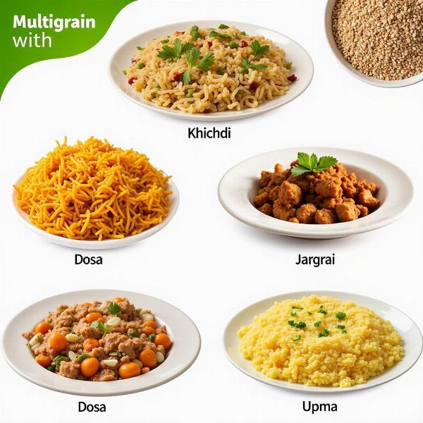 Multigrain Indian Dishes