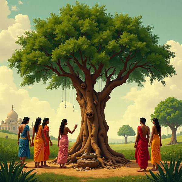 Save Tree Save Life in Indian Culture