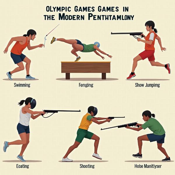 Modern Pentathlon in the Olympics