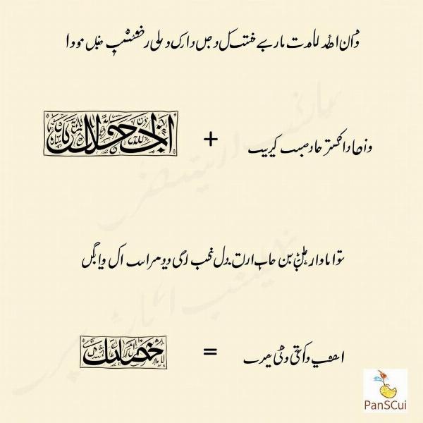 Persian Script and Hindi Translation