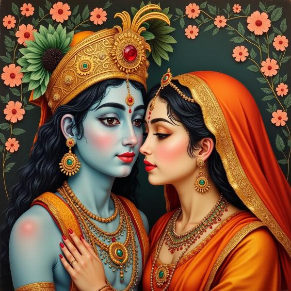 Radha and Krishna: A Symbol of Divine Love in Indian Art