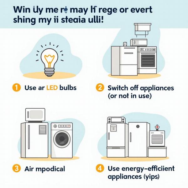 Reducing Electricity Consumption Tips