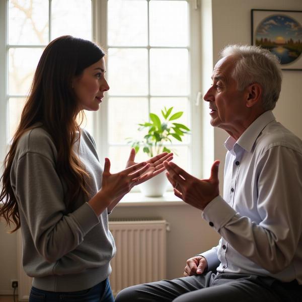 Respectful Disagreement with an Elder in India