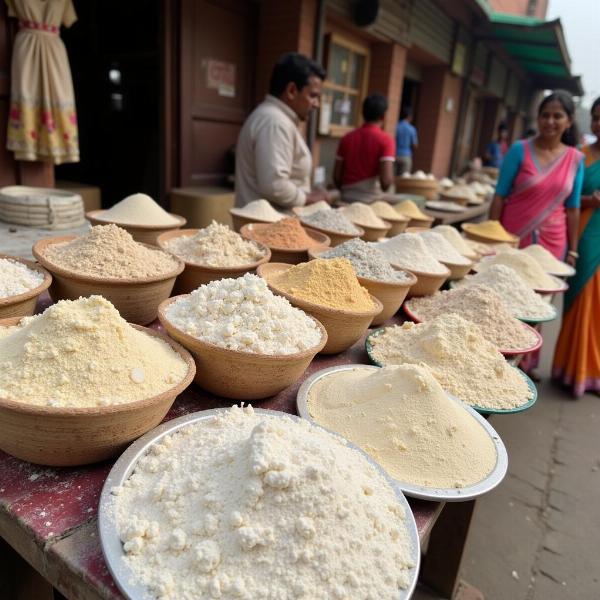 Rice Flour in Indian Market