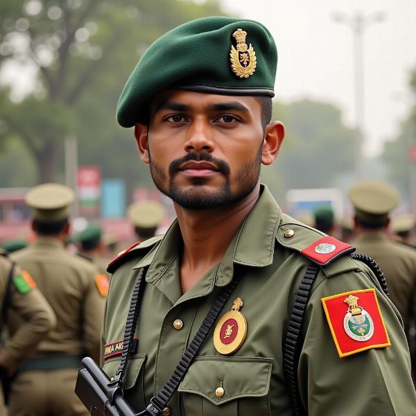 Indian Army Soldier: A Senani