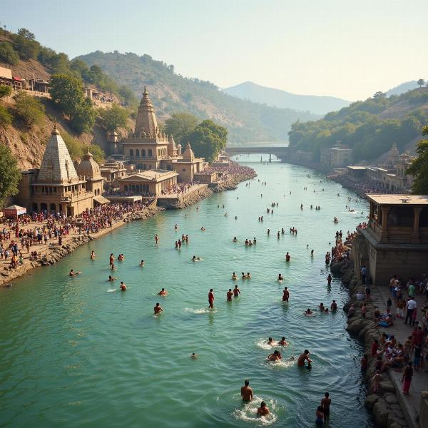 Shipra River in Ujjain