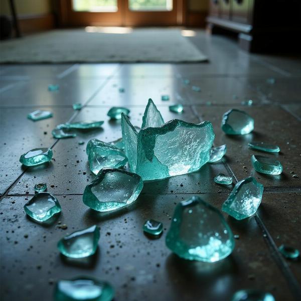 Broken Glass in Hindi