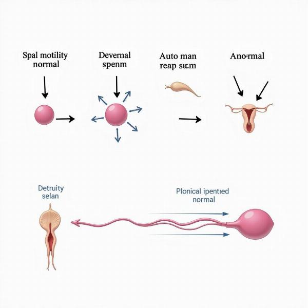 Sperm motility and morphology