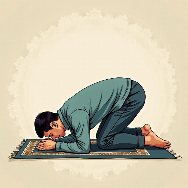 Sujood in Prayer