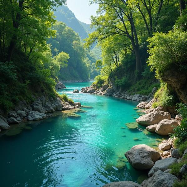 Surah Kausar River in Paradise